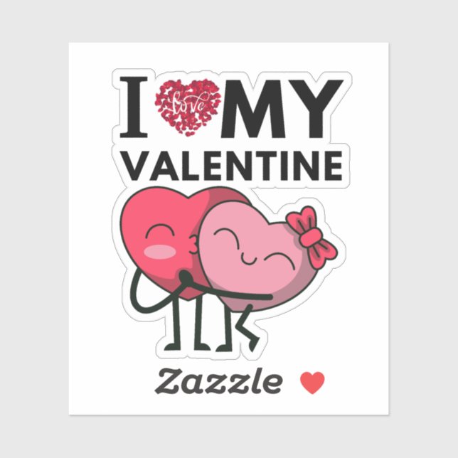 I Love My Valentine Special Valentines Day Gifts (Sheet)