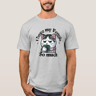 I Love My Veggie So Much T-Shirt