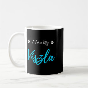 I Love My Viszla Coffee Mug