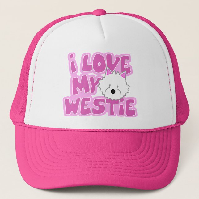 I Love My Westie Hat (Front)