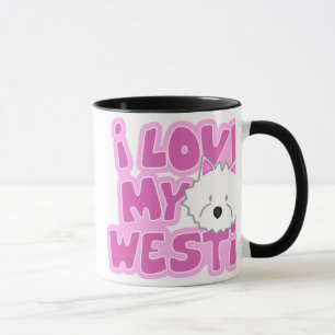I Love My Westie Mug