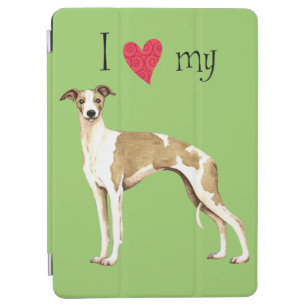 I Love my Whippet iPad Air Cover