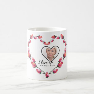 I Love My WIFE - Best friend Personalized PHOTO Coffee Mug