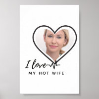 I Love My WIFE - Best friend Personalized PHOTO