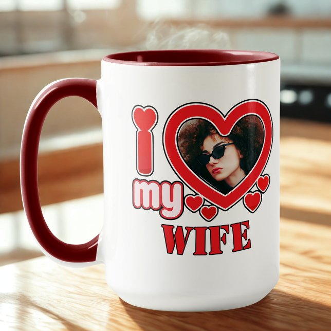 I Love My Wife Personalized Mug (Creator Uploaded)