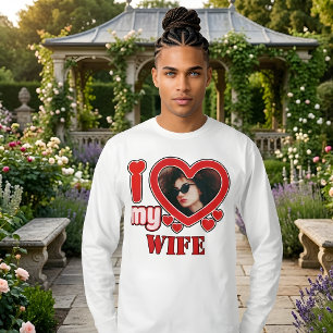 I Love My Wife Personalized T-Shirt