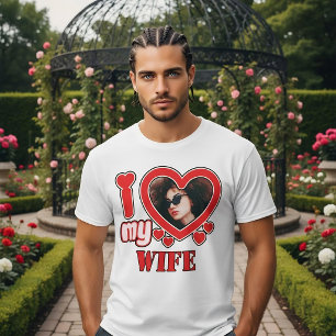 I Love My Wife Personalized T-Shirt