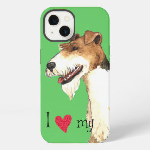 I Love my Wire Fox Terrier iPhone 13 Case