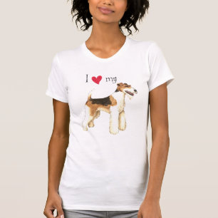 I Love my Wire Fox Terrier T-Shirt