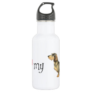 I Love my Wirehaired Dachshund 532 Ml Water Bottle