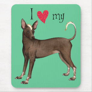 I Love my Xolo Mouse Pad