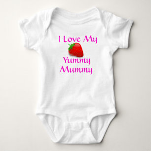 I Love my Yummy Mummy Baby top