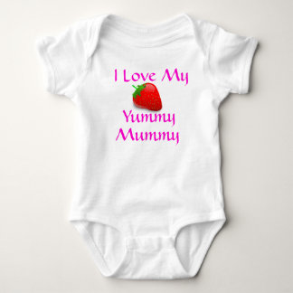 I Love my Yummy Mummy Baby top