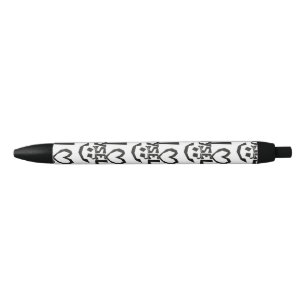 I love myself black ink pen