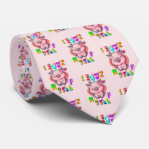 I Love Myself Tie