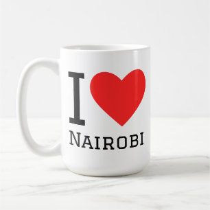 I love Nairobi Coffee Mug
