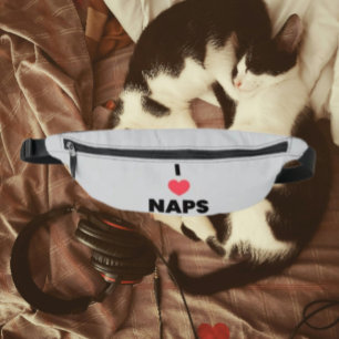 I Love Naps Fanny Pack – Relaxed Humour Hands-Free