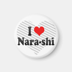 I Love Nara-shi, Japan Magnet