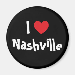 I Love Nashville Magnet