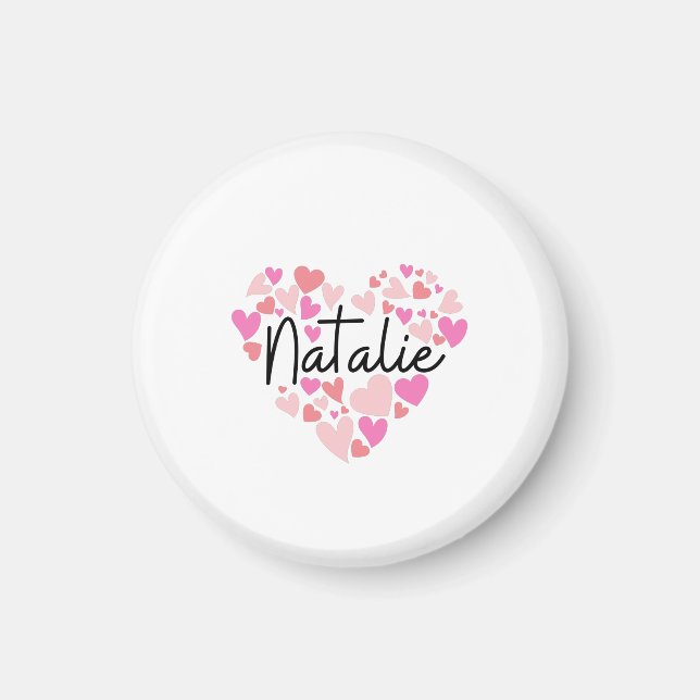 I love Natalie Magnet (Front)