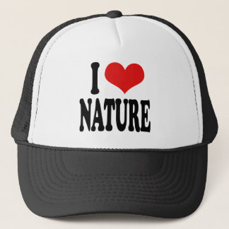 I Love Nature Trucker Hat