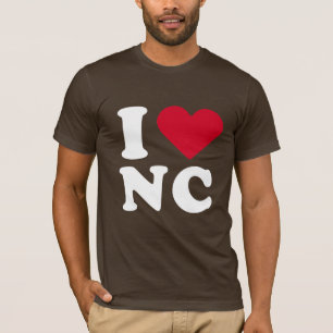 I LOVE NC T-Shirt