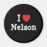 I love Nelson heart custom personalized