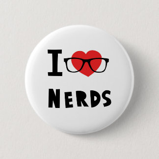 I love nerds 2 inch round button
