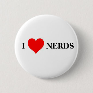 I love nerds 2 inch round button