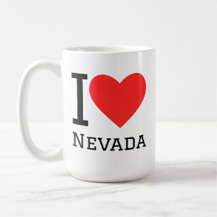 I love nevada coffee mug