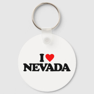 I LOVE NEVADA KEYCHAIN
