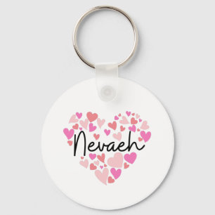 I love Nevaeh Keychain