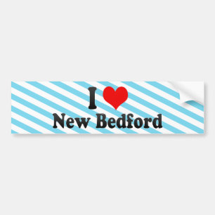I Love New Bedford, United States Bumper Sticker