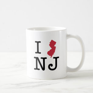 I Love New Jersey Coffee Mug