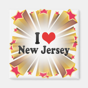 I Love New Jersey Magnet