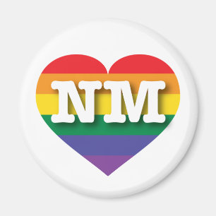 I love New Mexico Gay Pride Magnet