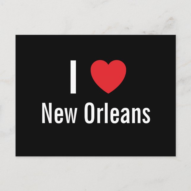 I love New Orleans Postcard (Front)