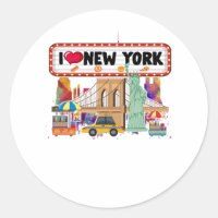 I Love New York City NY Icons Souvenir Statue of L