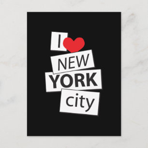 I Love New York City Postcard
