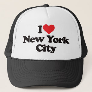 I Love New York City Trucker Hat