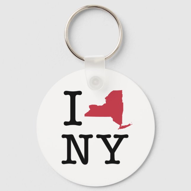 I Love New York Keychain (Front)