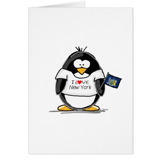 I Love New York Penguin (Front)