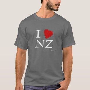 I Love New Zealand T-Shirt