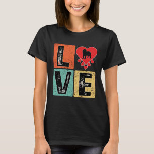 I Love Newfoundland Dog  Valentine s Day Newfoundl T-Shirt