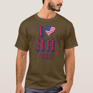I Love NH 1788 T-Shirt