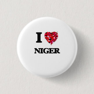 I Love Niger 1 Inch Round Button