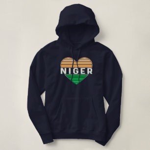 I Love Niger, Nigerien Heart Hoodie