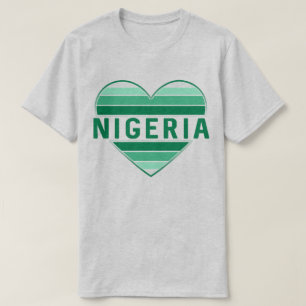 I Love Nigeria, Nigerian Heart T-Shirt