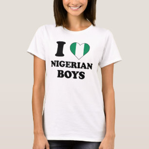 I love Nigerian Boys T-Shirt