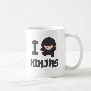 I love ninjas coffee mug